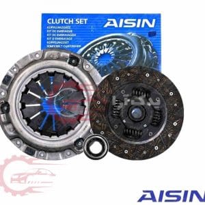 دیسک و صفحه با بلبرینگ کلاچ پژو ۴۰۵ آیسین کره ایی اصلی