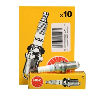 شمع پایه کوتاه دو پلاتین NGK BKR6EK 2288 ژاپن جعبه ۱۰عددی