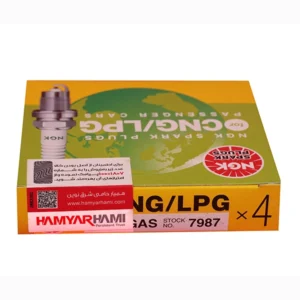 شمع دوگانه‌سوز پایه کوتاه NGK BKR-GAS 7987 910